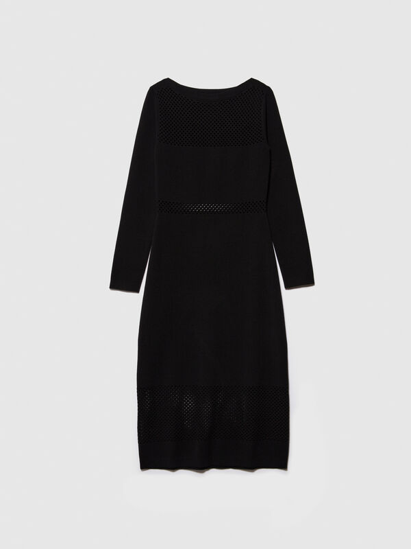 Long sweater dress - women's long dresses | Sisley