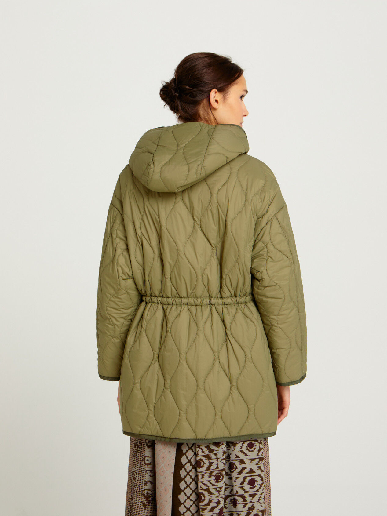 reversible parka jacket