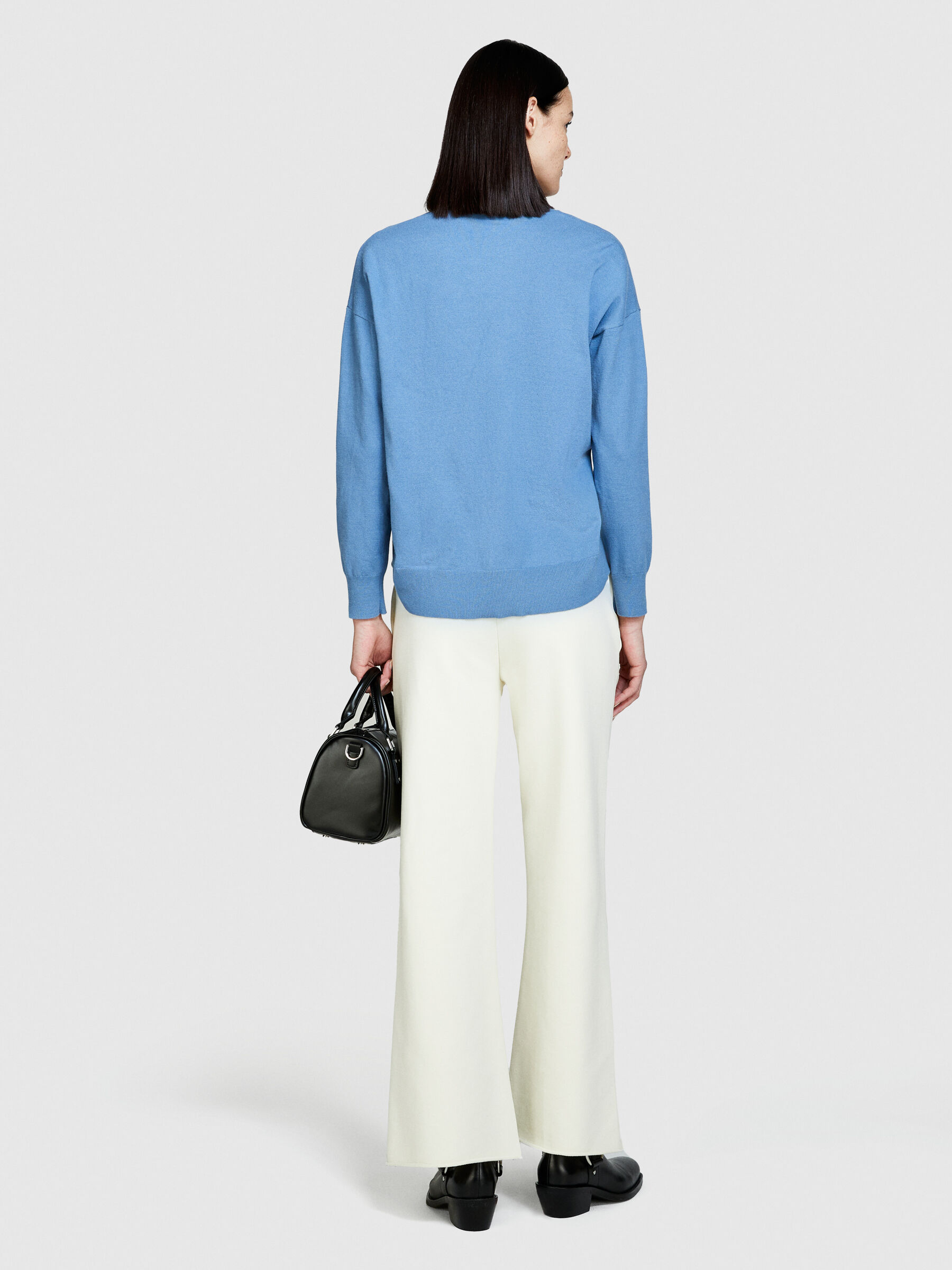 Sweater with slits Women image number null