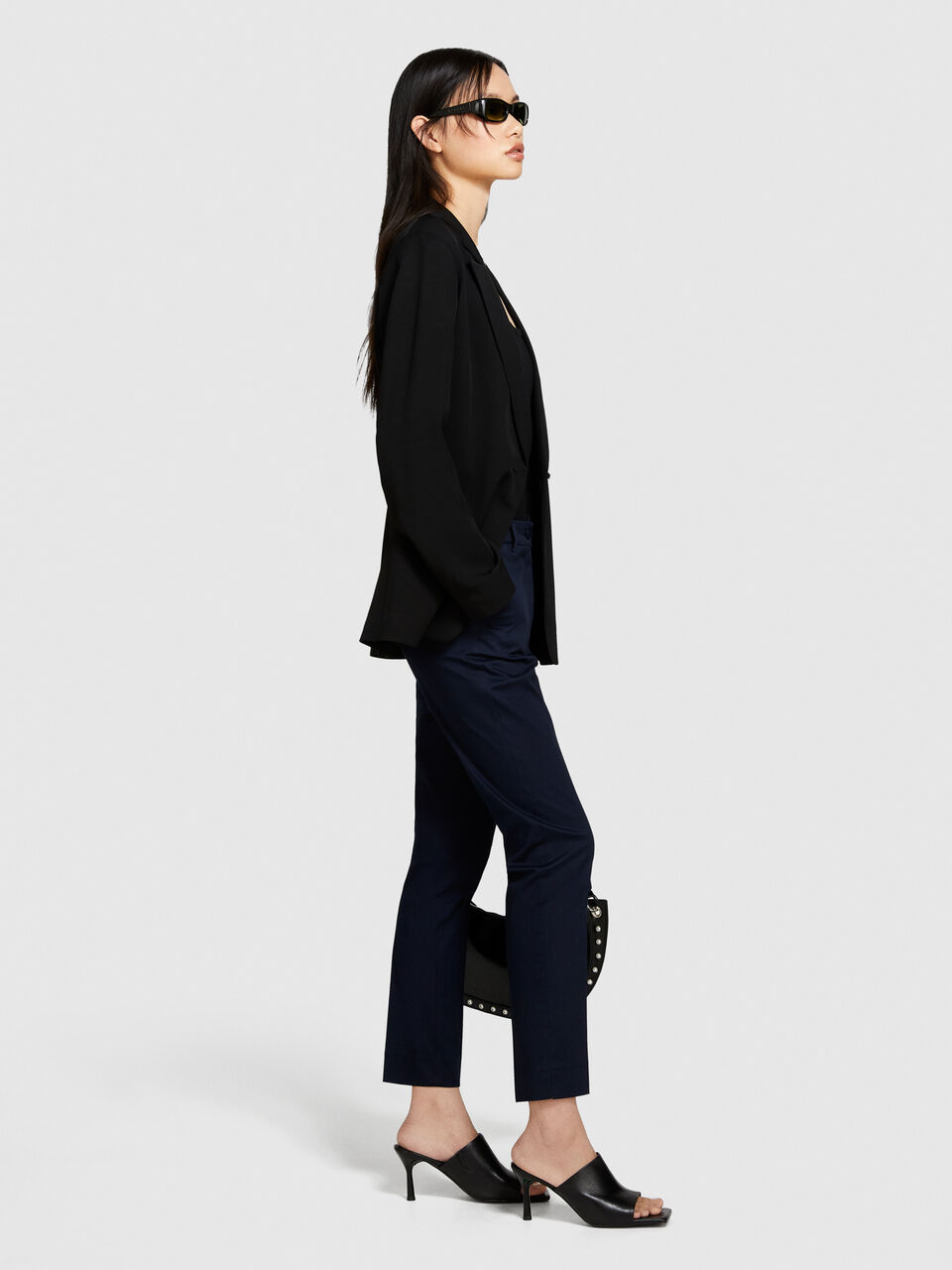 Regular fit chinos Women image number null