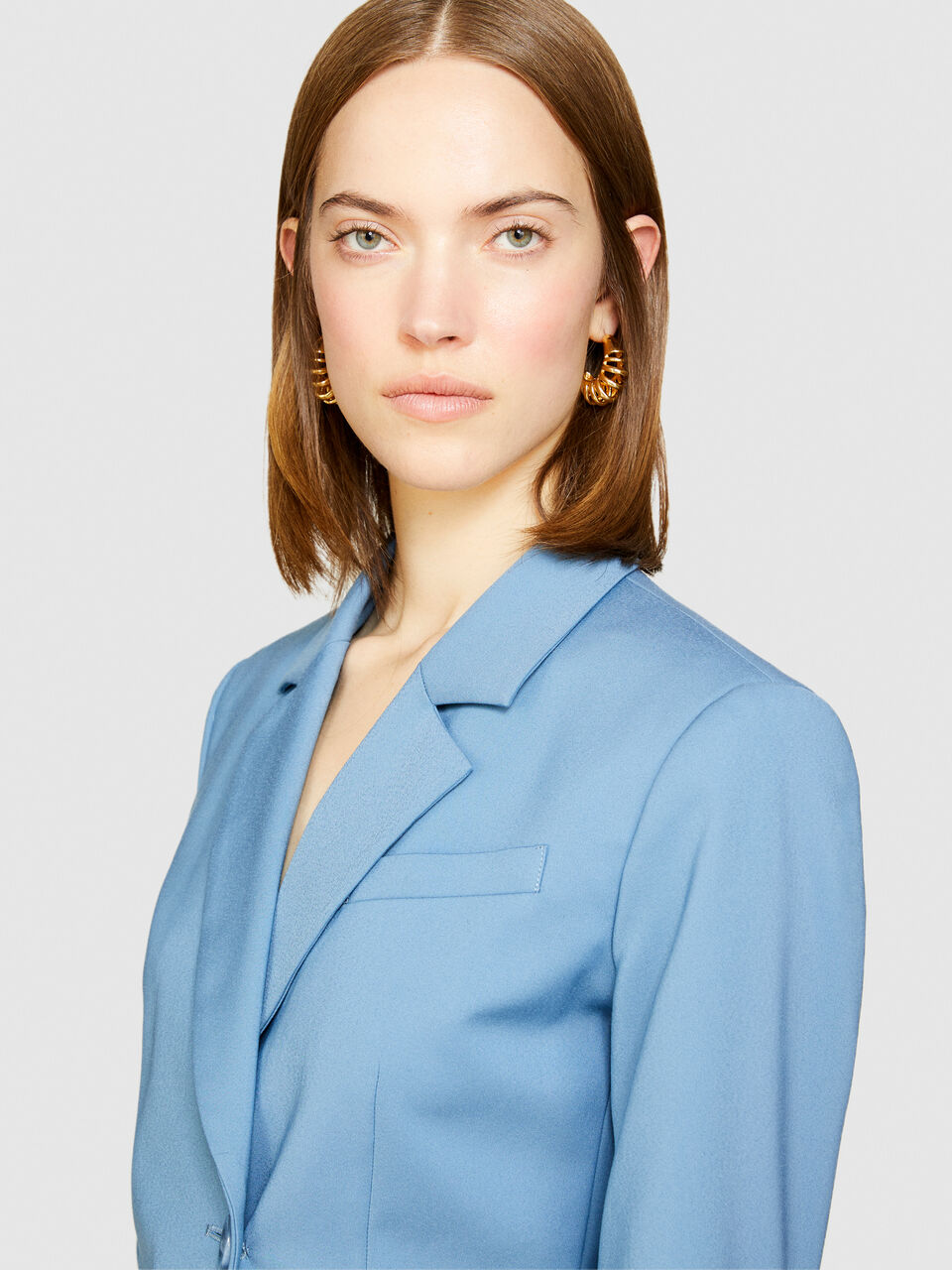 Slim fit blazer Women image number null