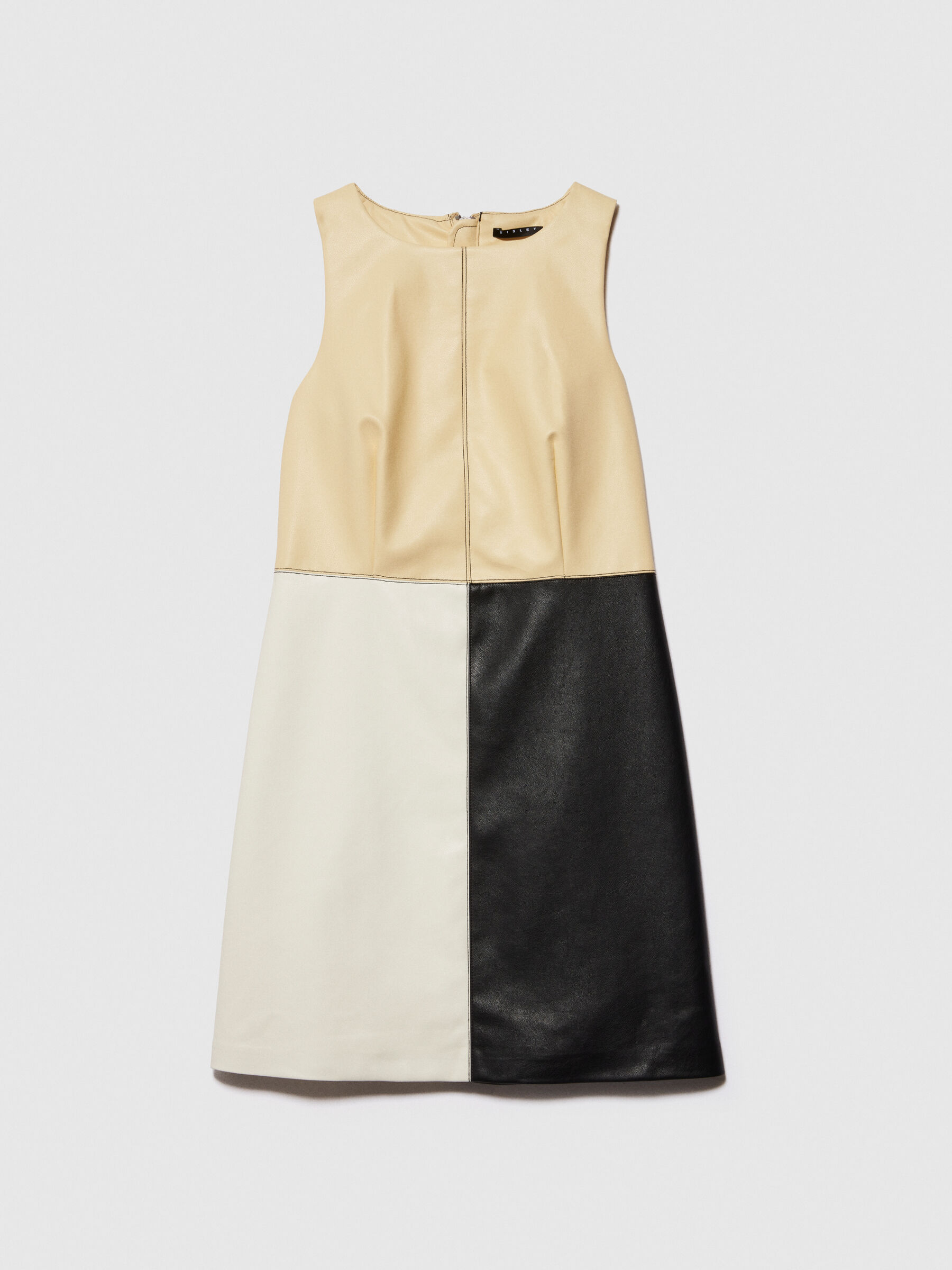 Color block dress, Multi-color - Sisley