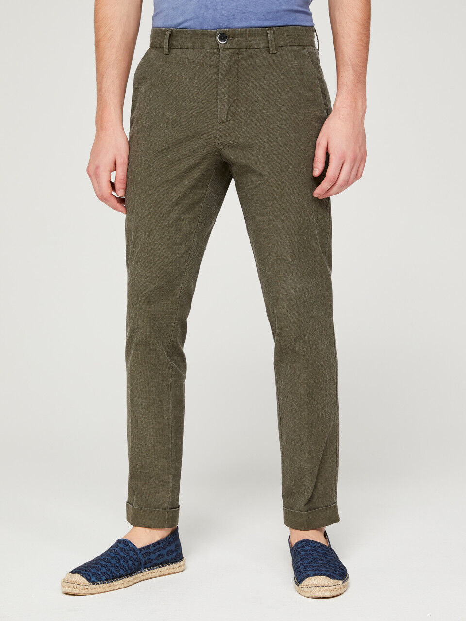 Cropped chinos