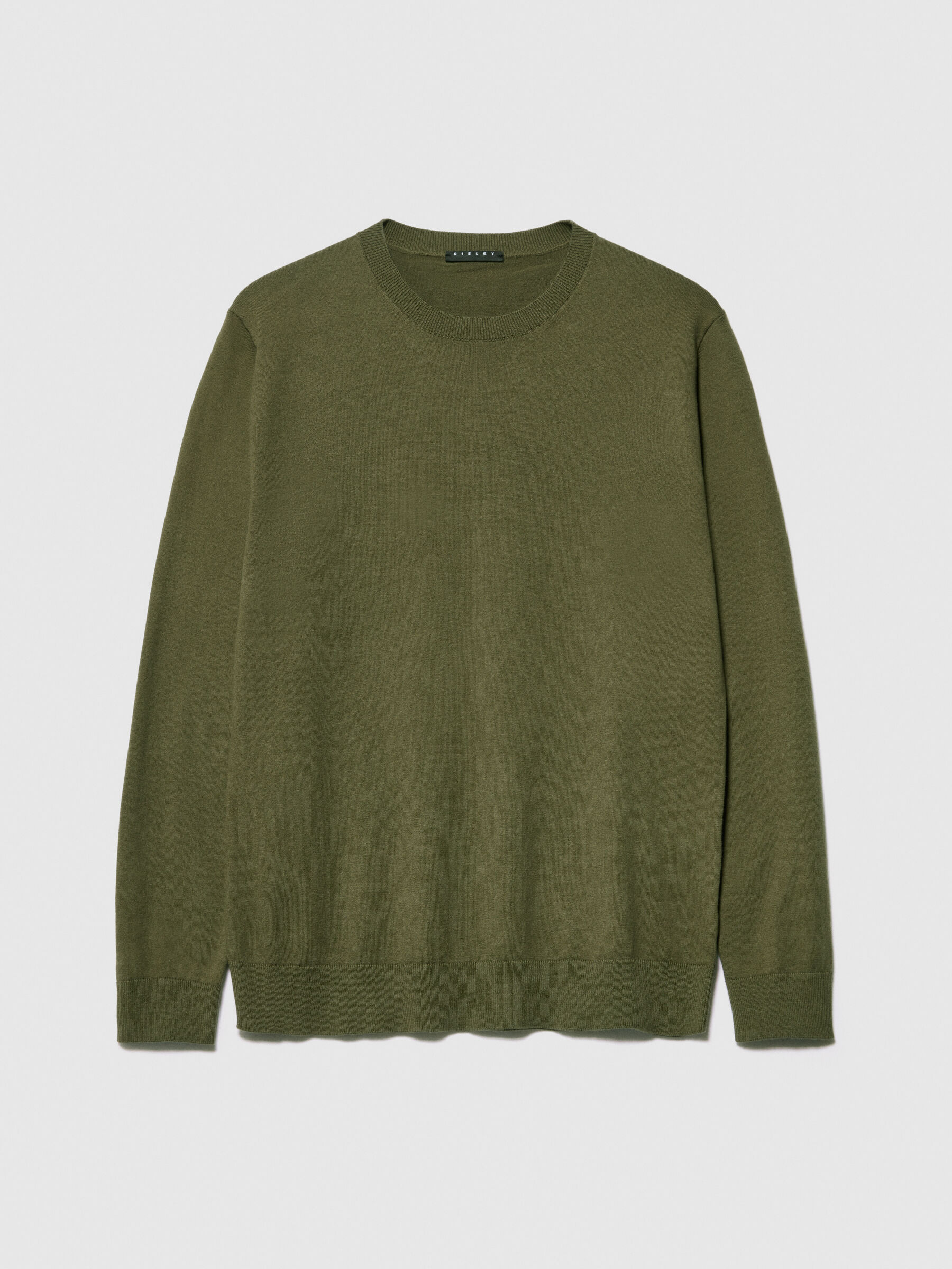 Army green sweater mens best sale