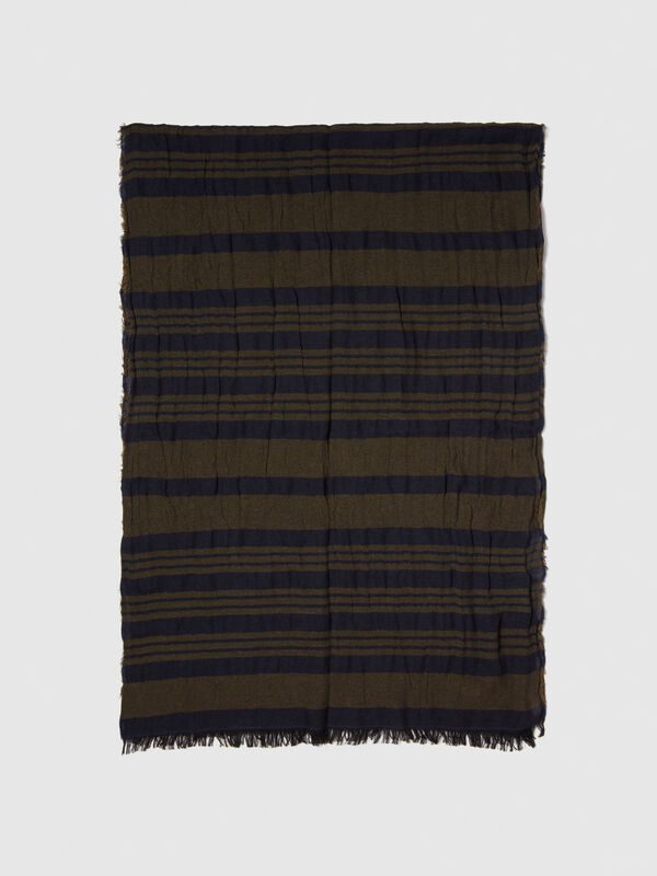 Striped scarf - men's scarves and foulards | Sisley