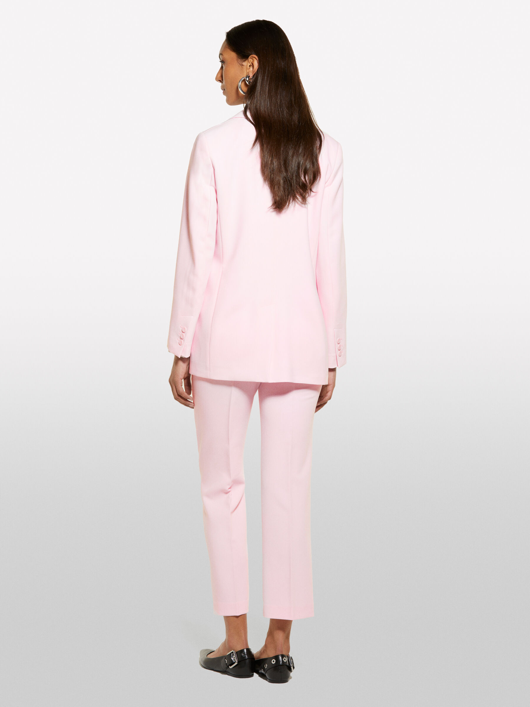 【関税&送料込】Ami Light Pink Wool Oversize Blazer Single Breasted Oversized Blazer – Luxe Idol LLC