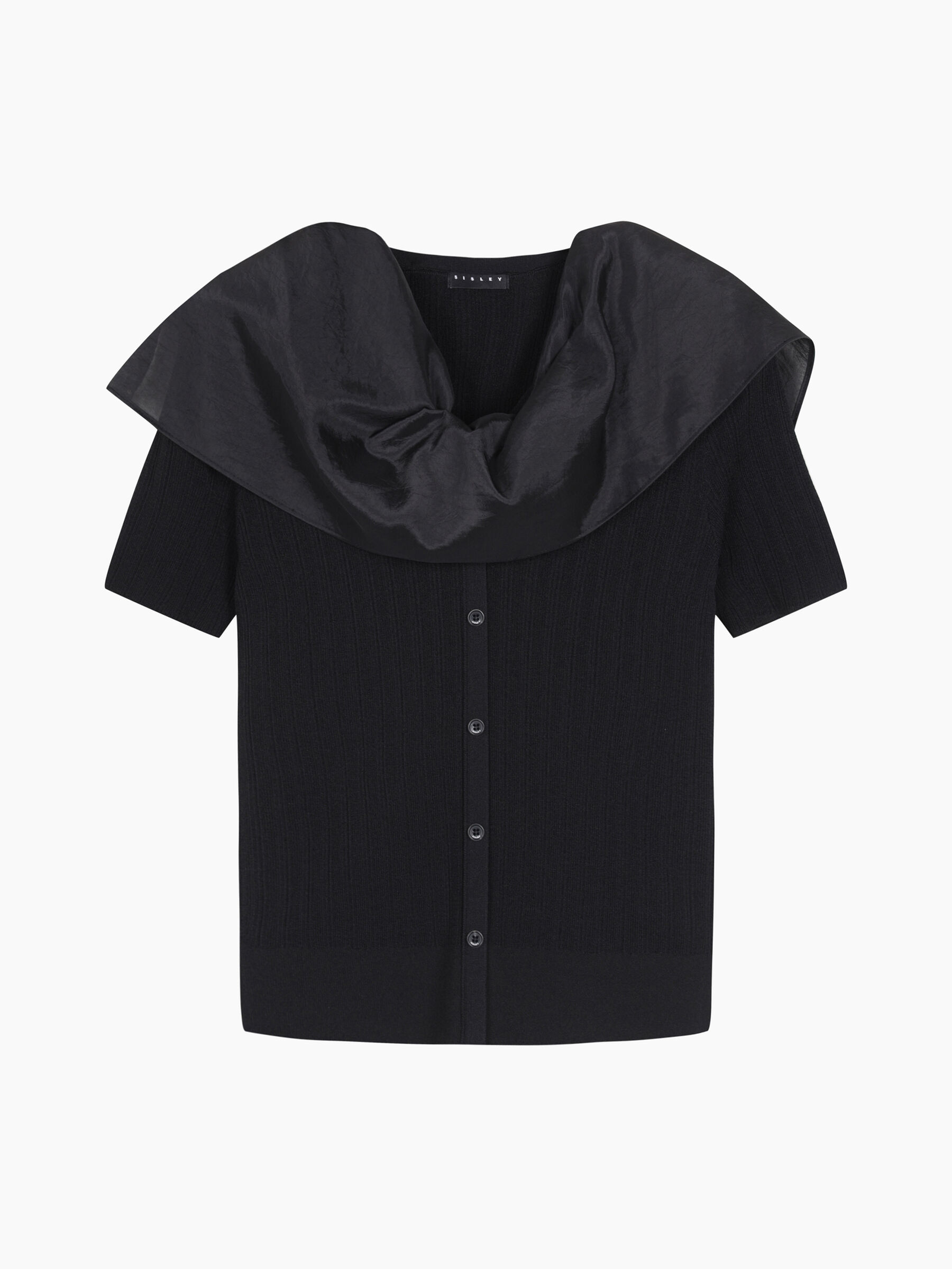 SLEEVELESS SWEATER Women image number null