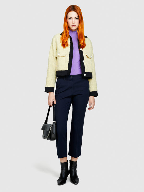 Cropped trousers - women's flared trousers | Sisley