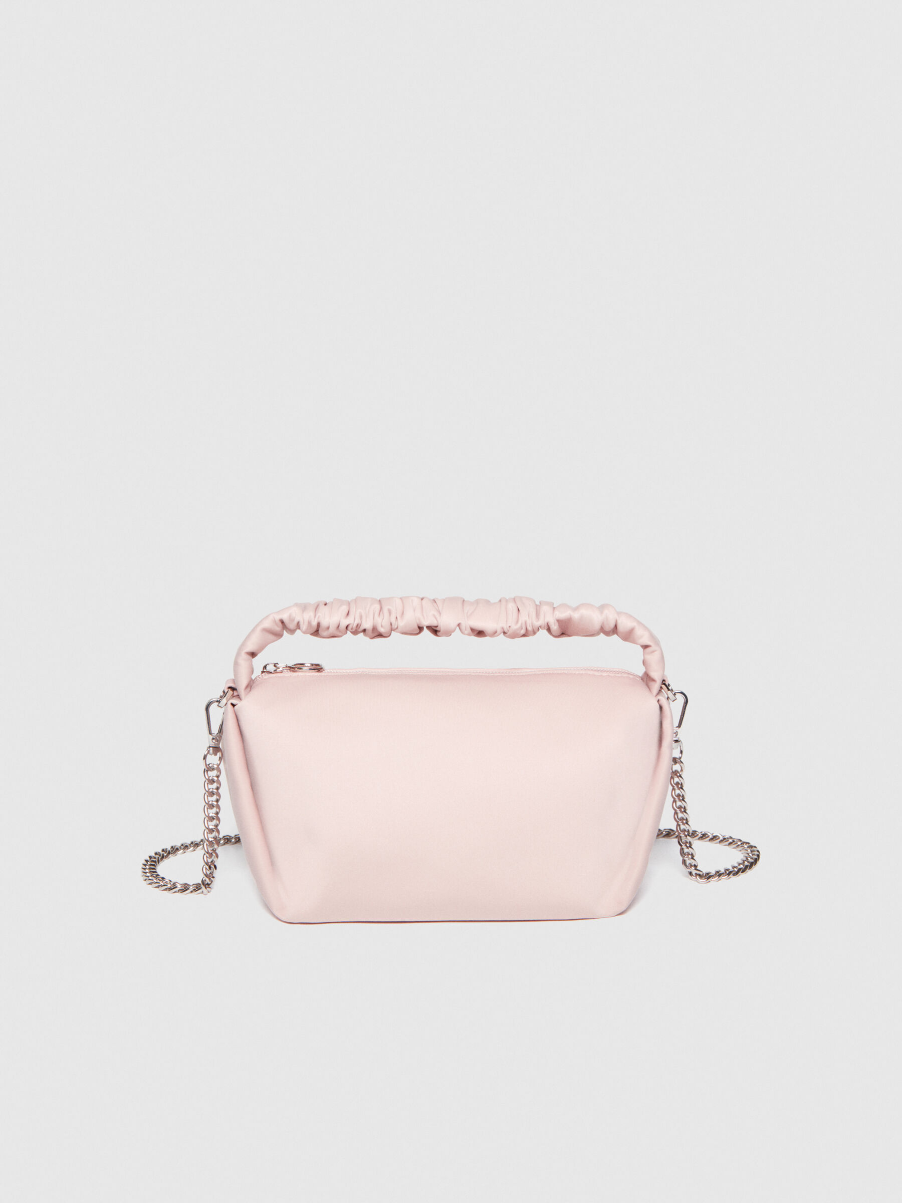 Handbag with rouched handle Women image number null