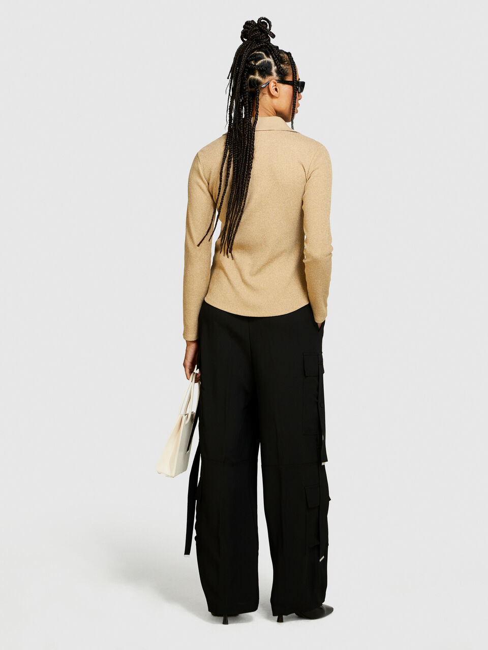 Ribbed shirt Women image number null