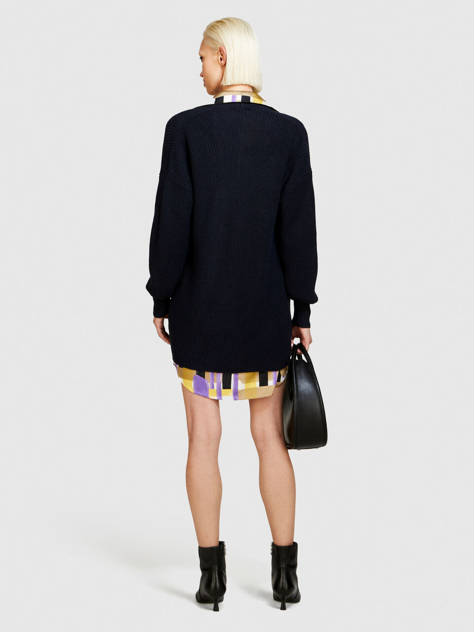 Oversized cardigan Women image number null