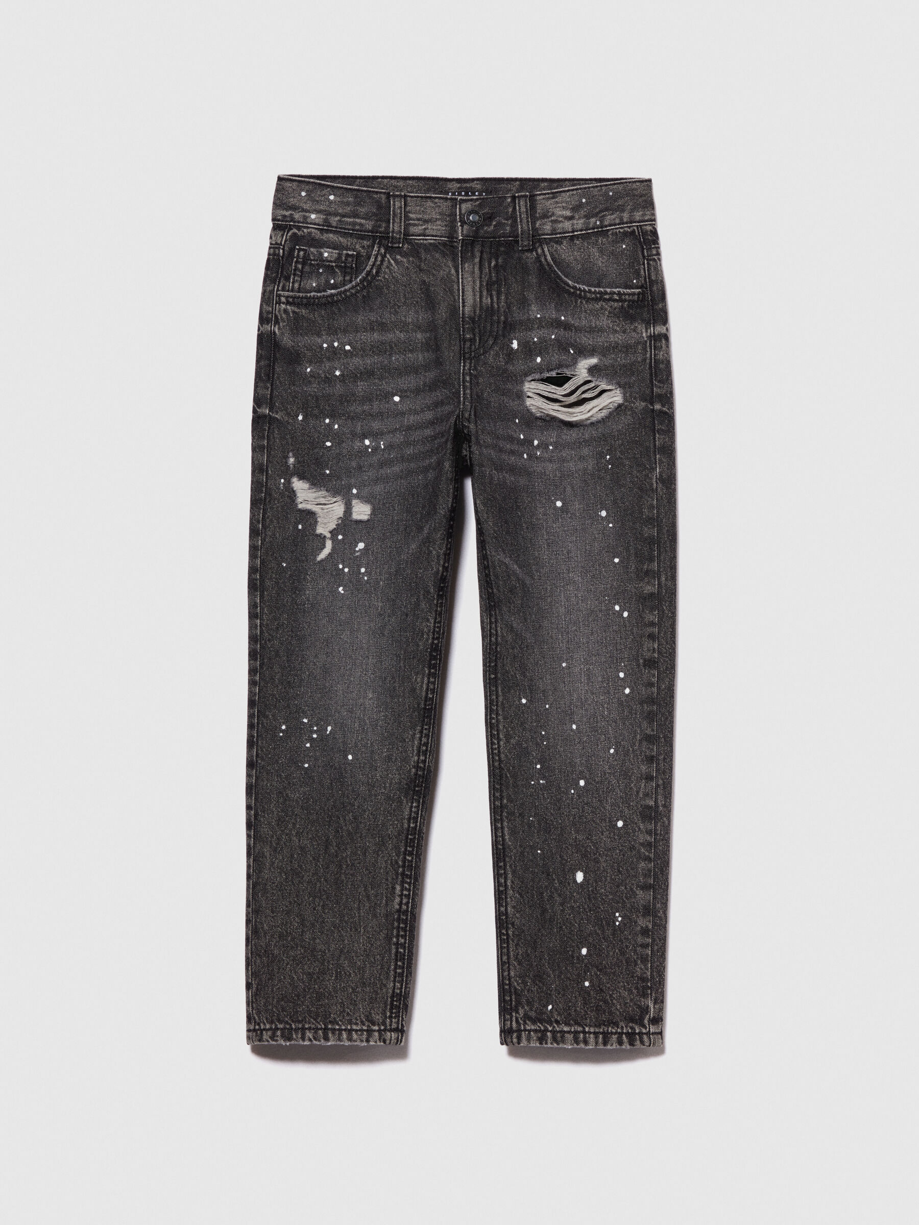 Zara paint splash jeans 2025