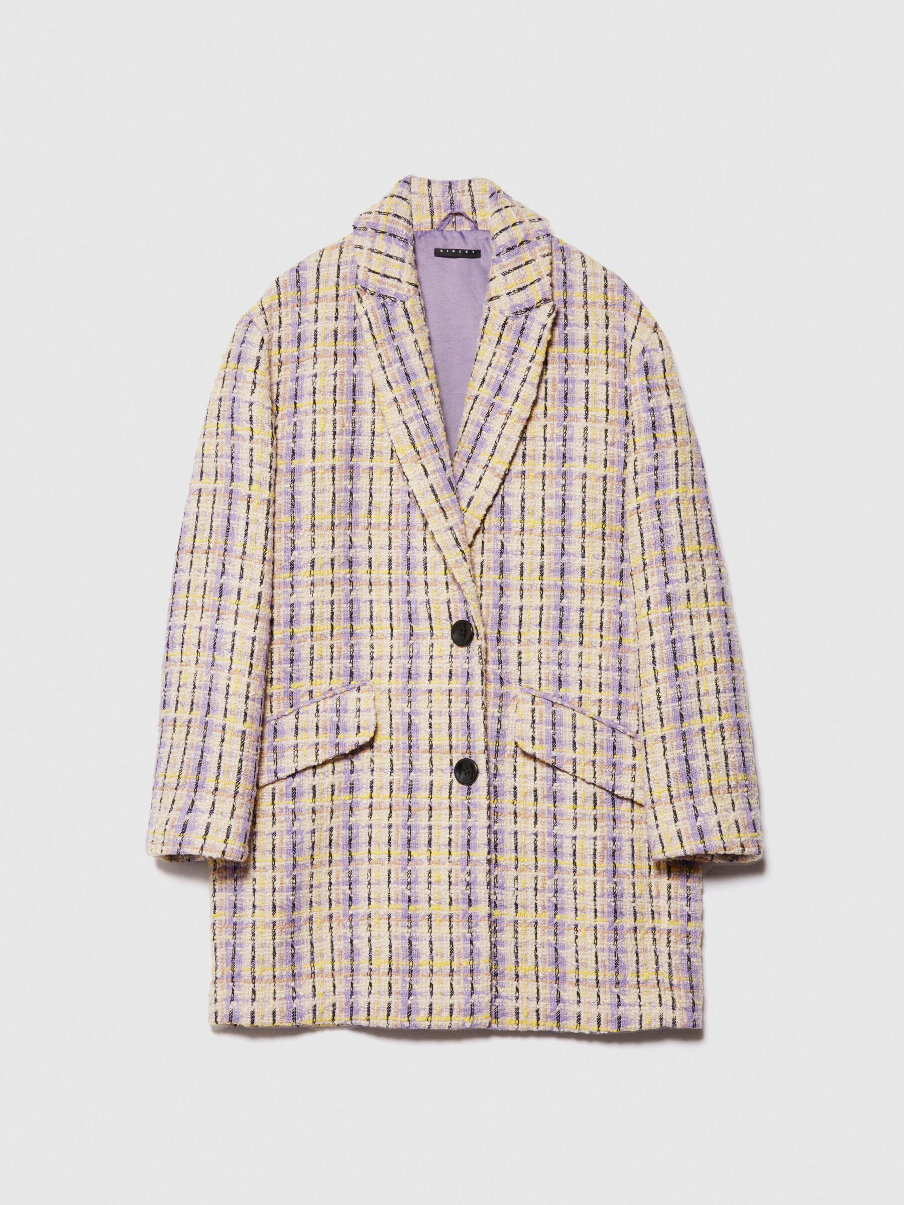 Yarn dyed bouclè jacket Women image number null