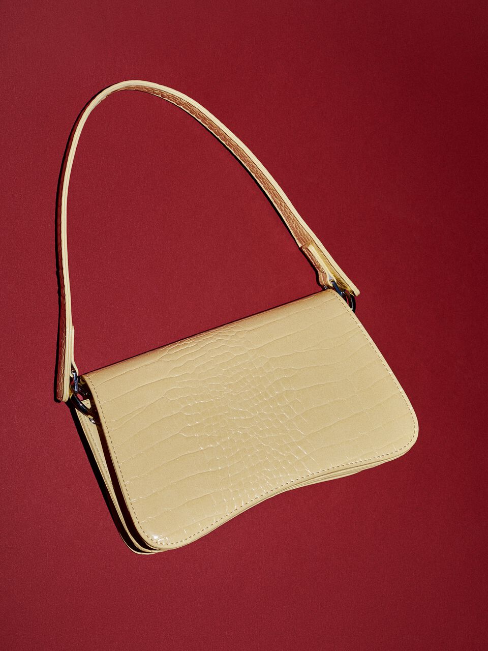 Croc print bag Women image number null