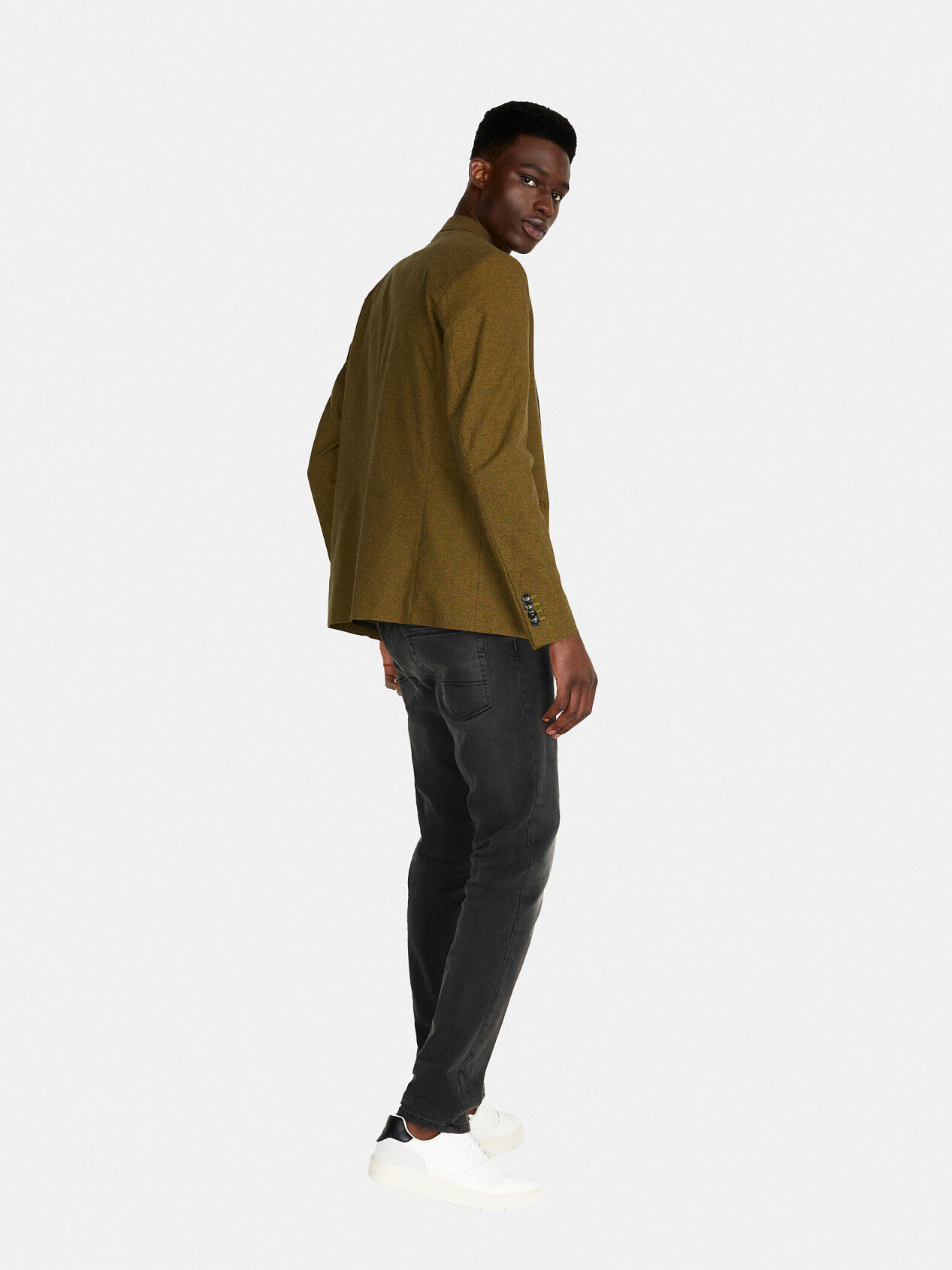 Dark green jacket for men sales