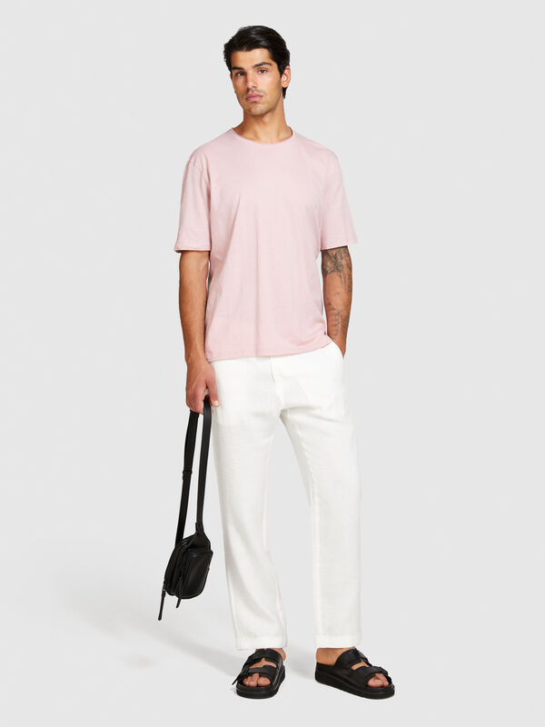 Raw cut t-shirt - men's short sleeve t-shirts | Sisley