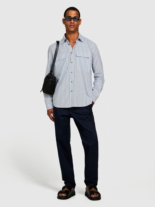 Striped shirt - men's regular fit shirts | Sisley