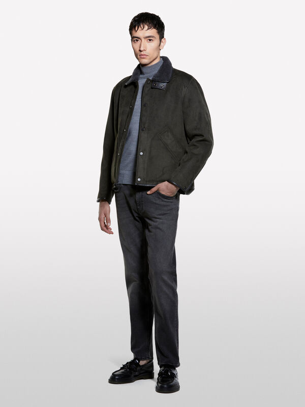 Black Style 74 slim fit jeans - men's slim fit jeans | Sisley