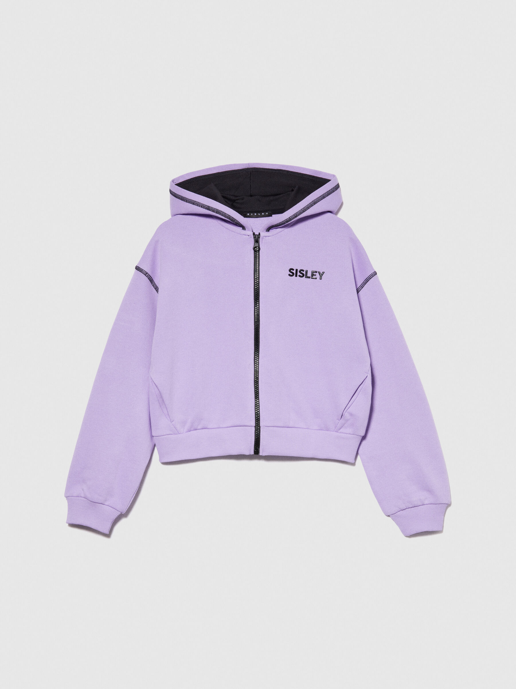 海外ブランドアウトレット通 logo, with sweatshirt Sporty Lilac Sisley - トップス