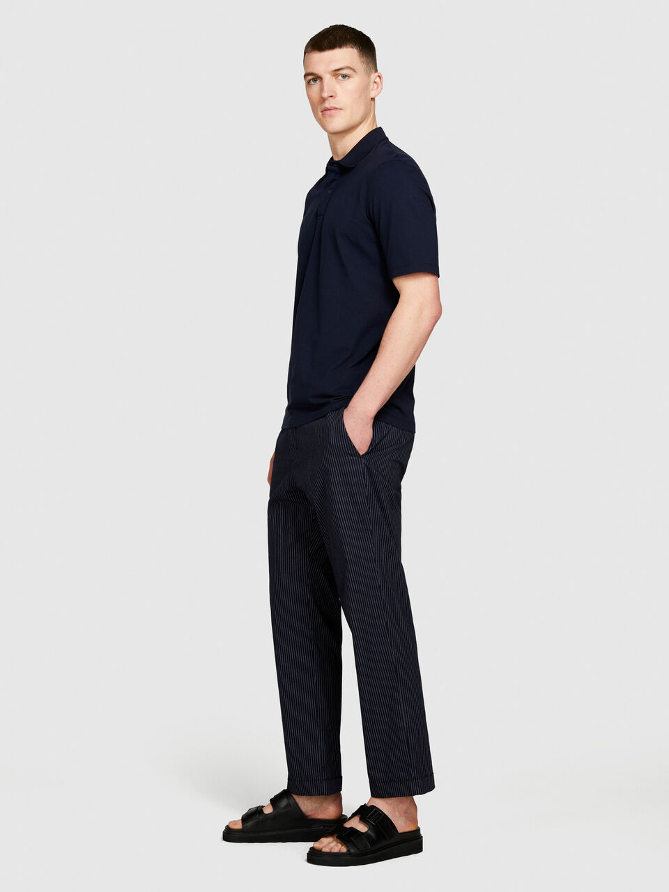 Tweed trousers Men image number null