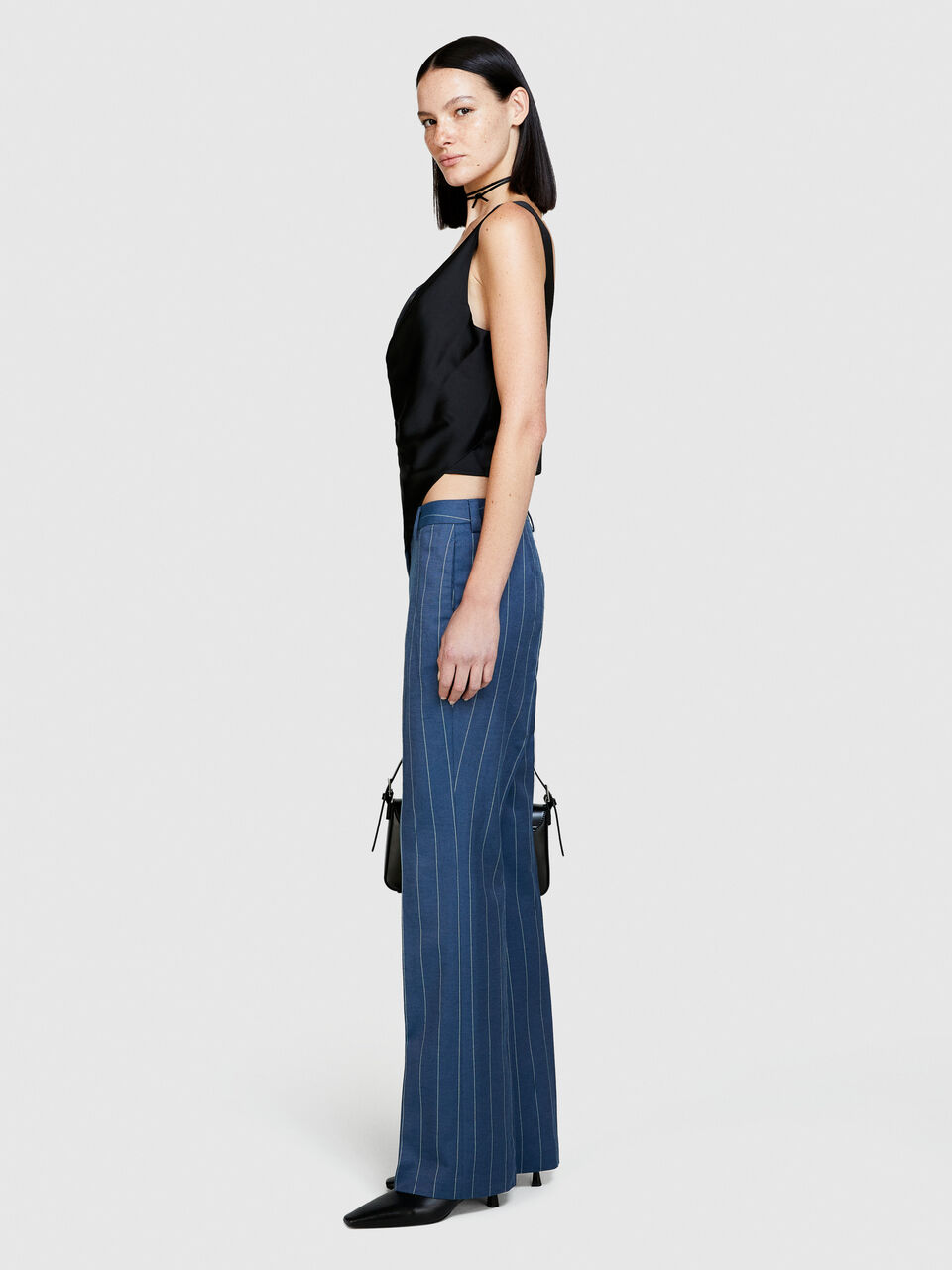 Tweed trousers Women image number null