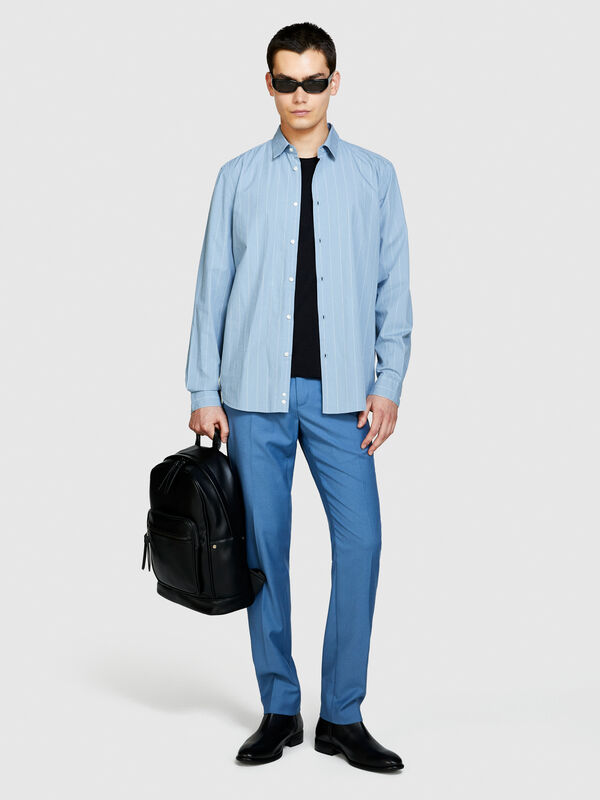 Striped shirt Striped shirt - men's slim fit shirts | Sisley
