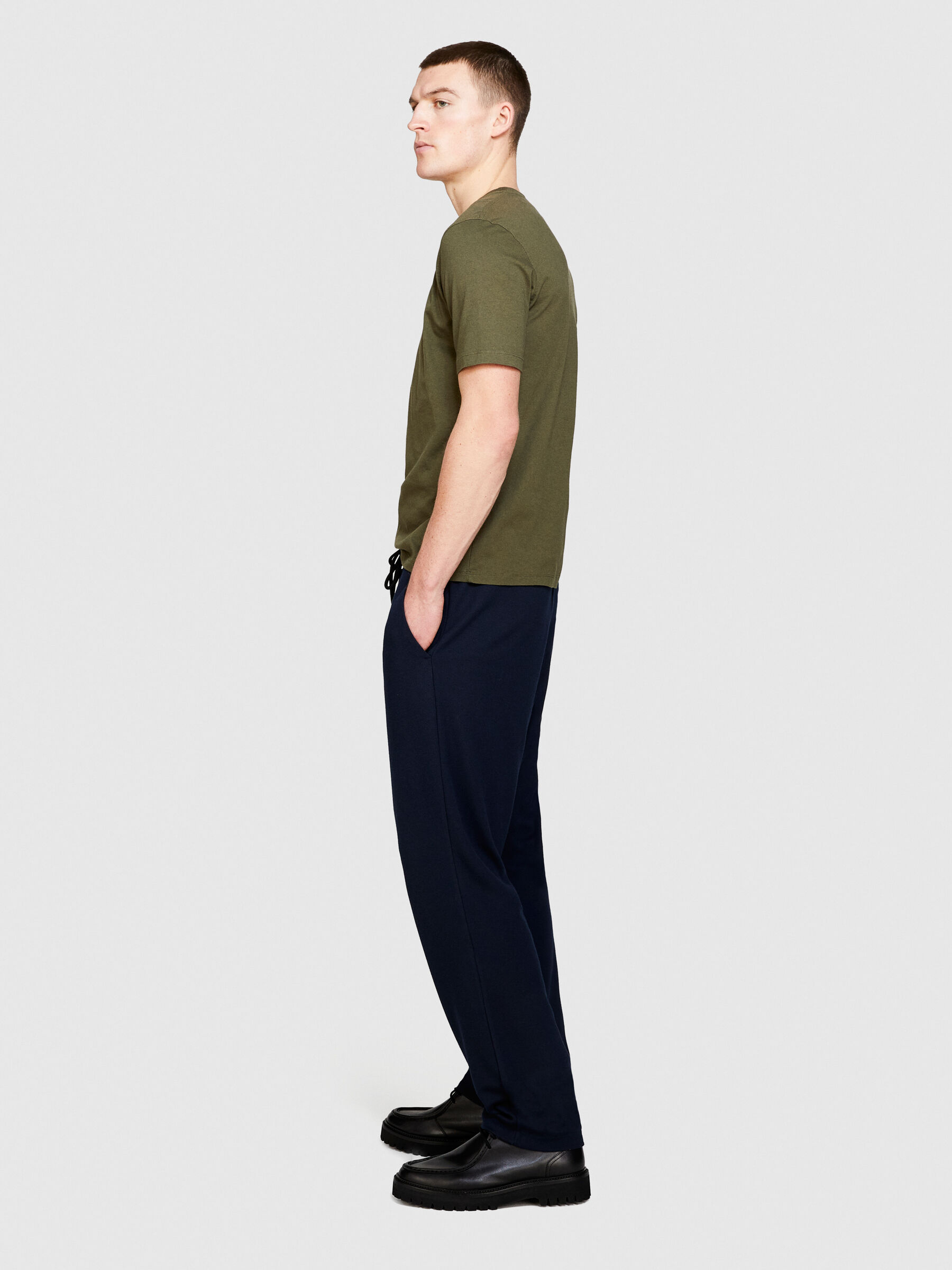 Mens pinstripe joggers online