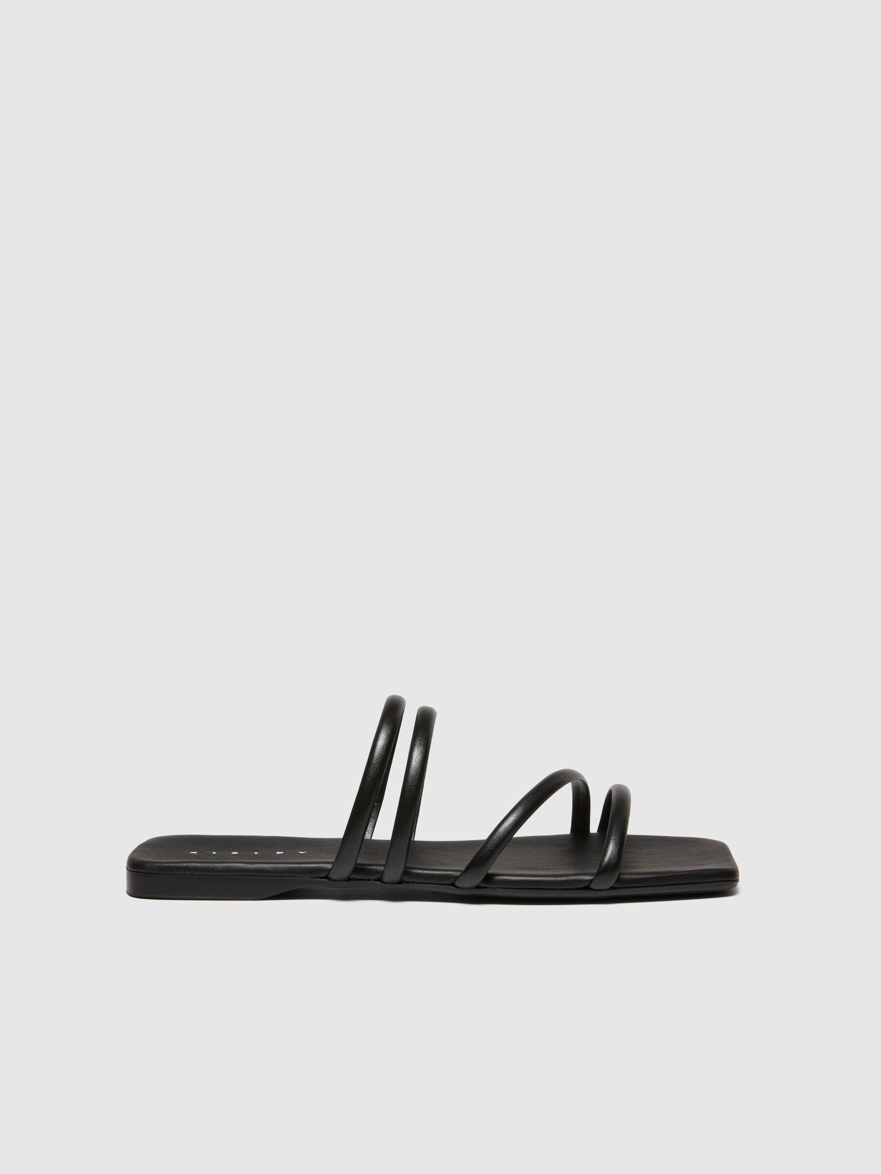 Flat sandals with bands Women image number null
