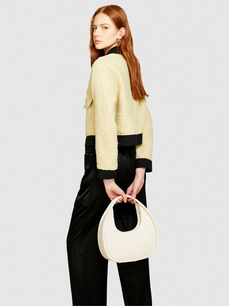 Rigid hobo bag Women image number null