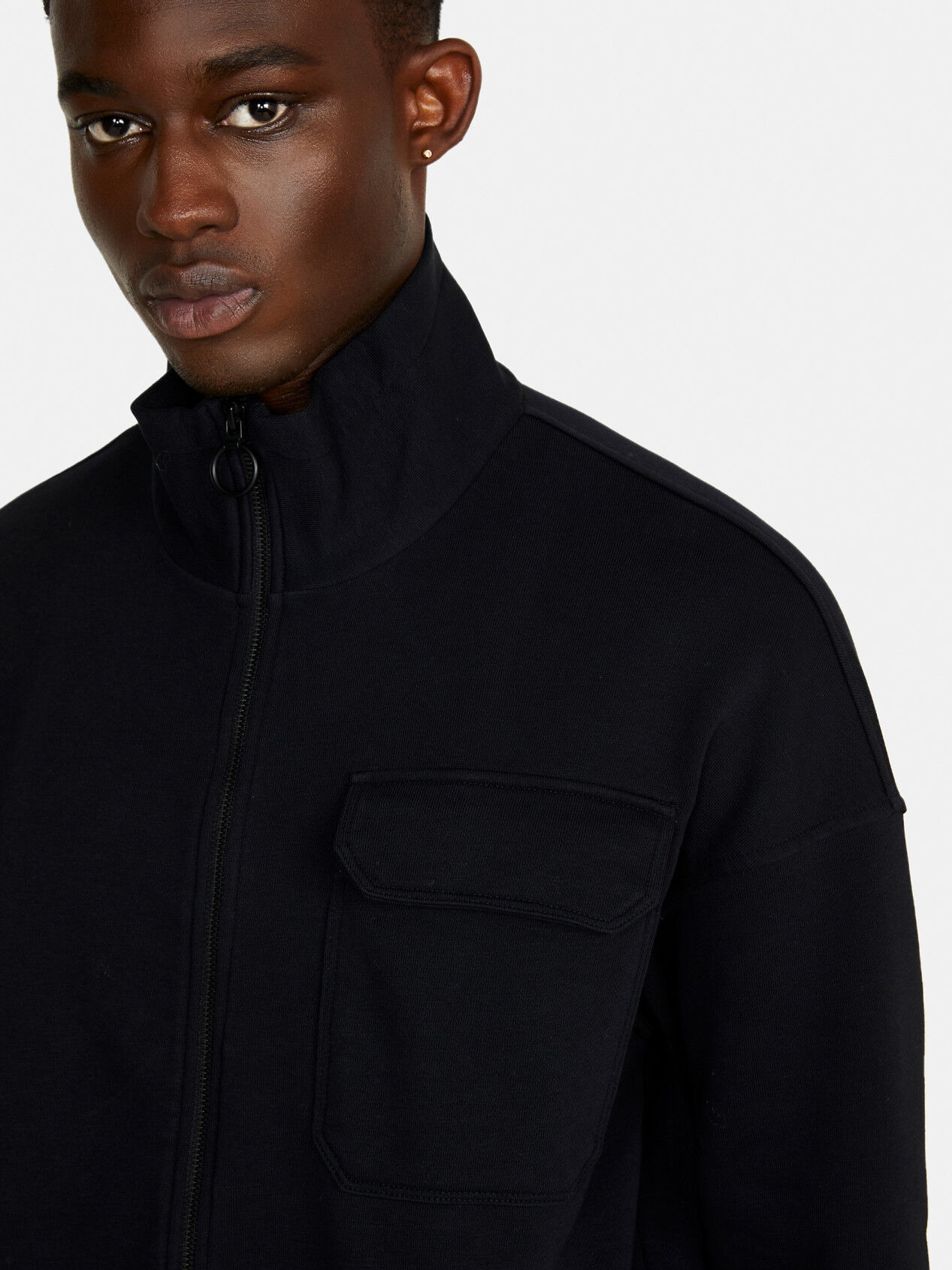 Oversized sweatshirt with pockets outlet
