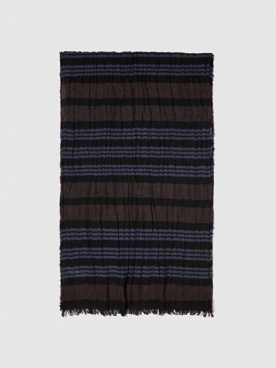 Striped scarf Men image number null