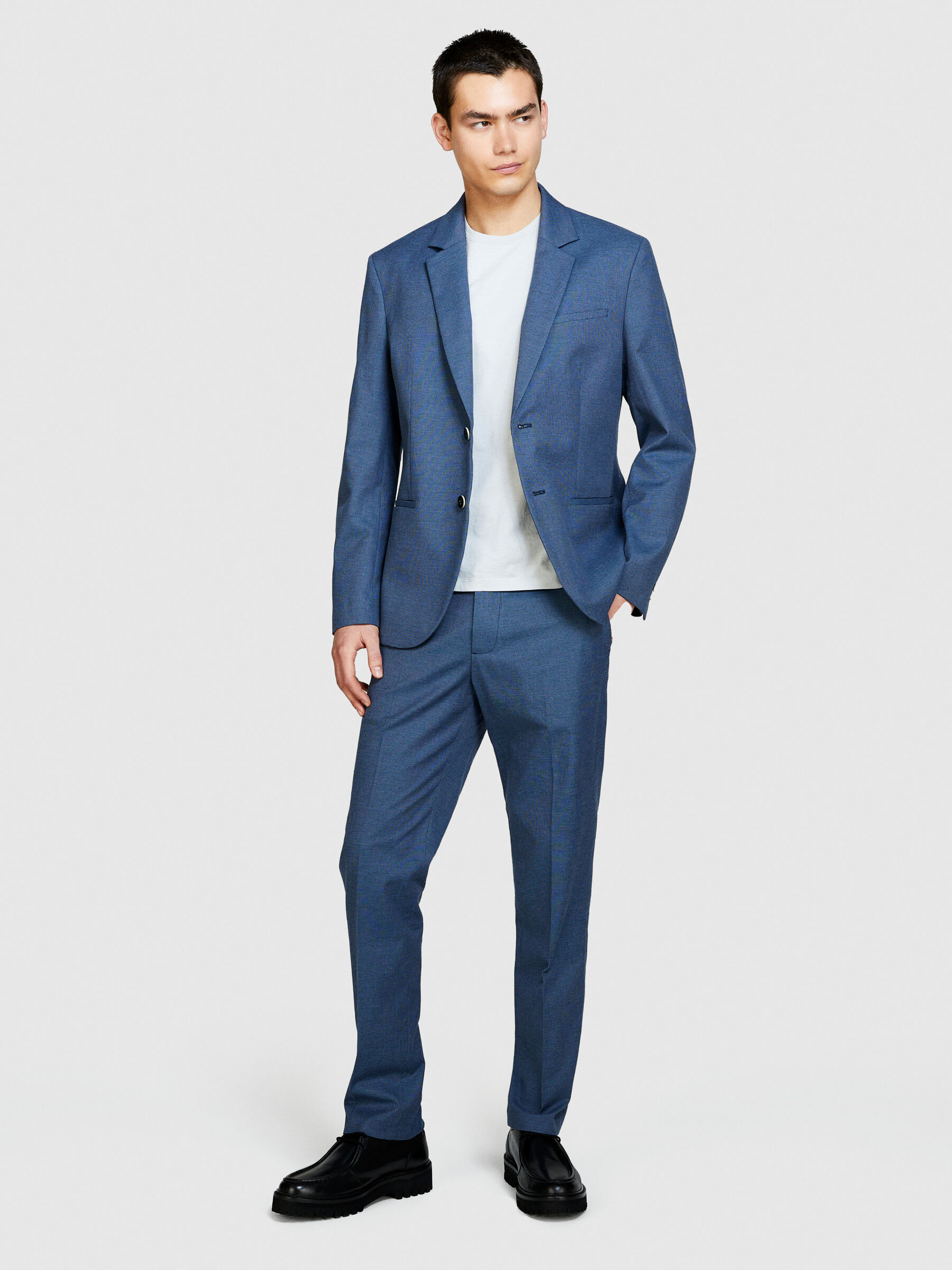 Blue formal blazer deals
