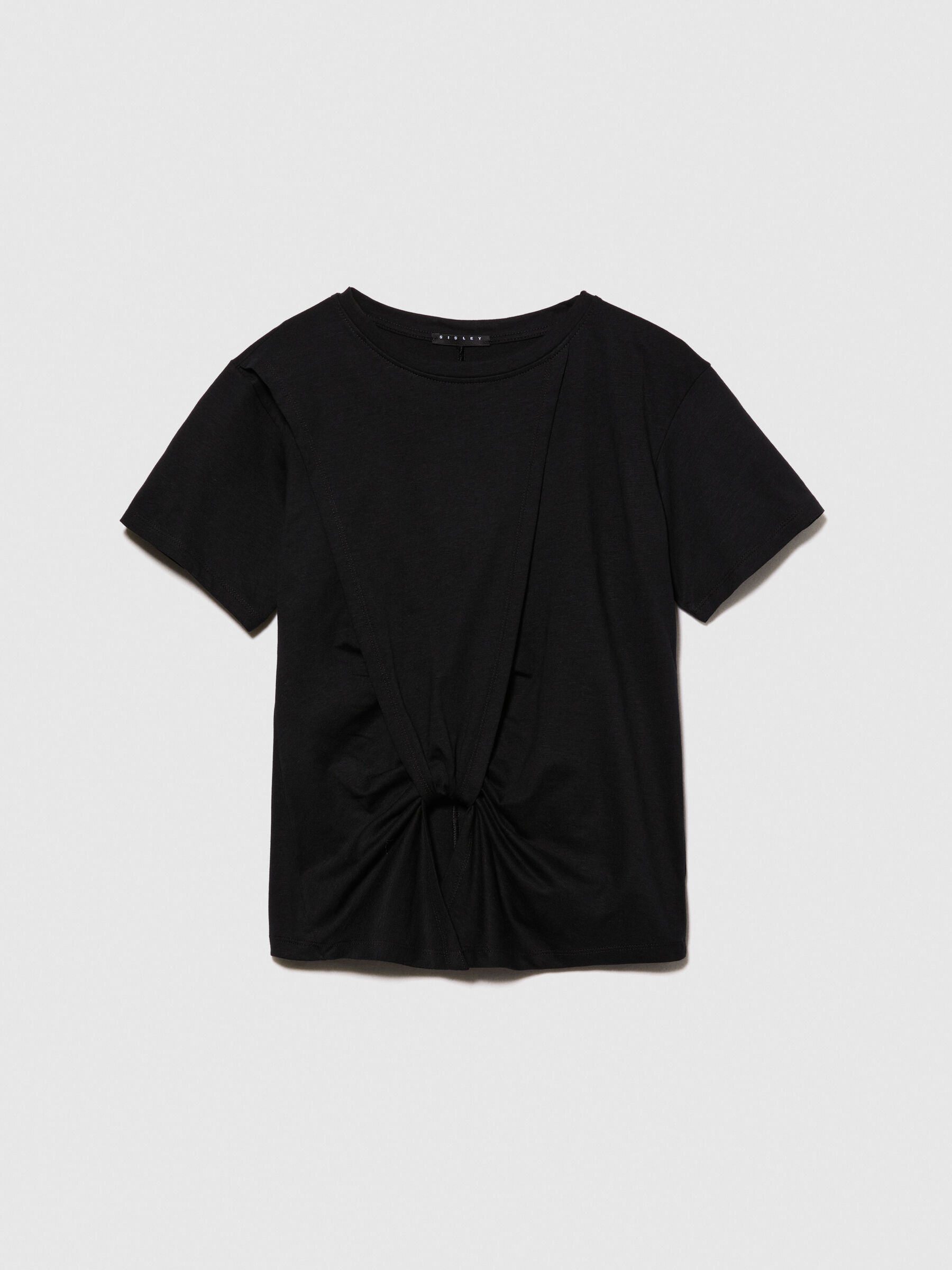 T-shirt with knot Women image number null