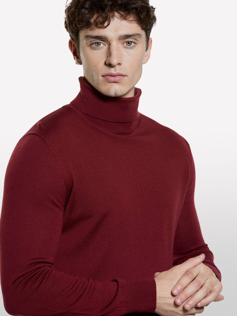 TURTLE NECK SWEATER Men image number null