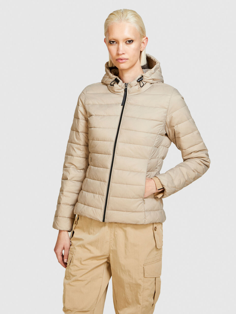 Padded slim comfort fit jacket Women image number null