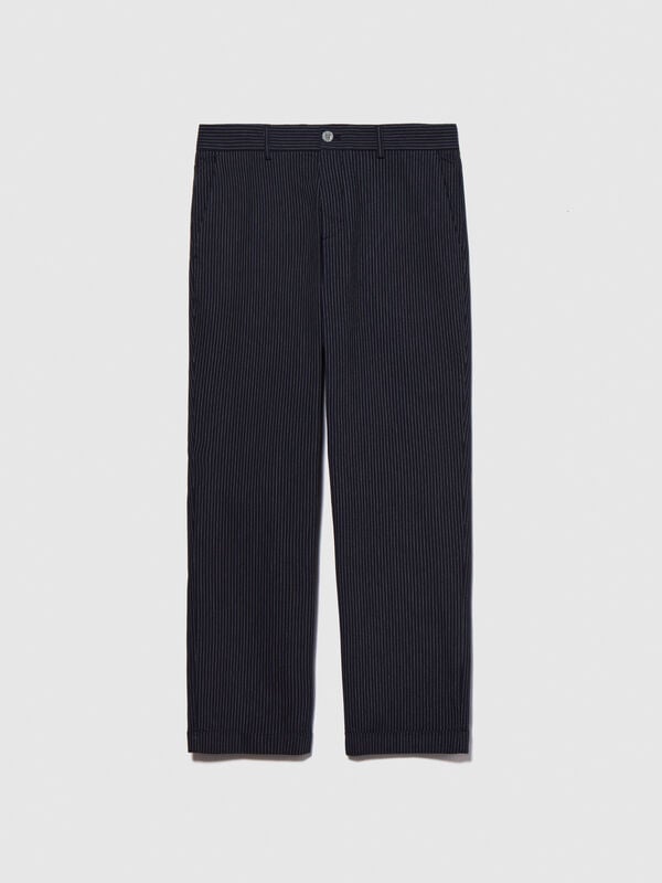 Tweed trousers Tweed trousers - men's regular fit trousers | Sisley