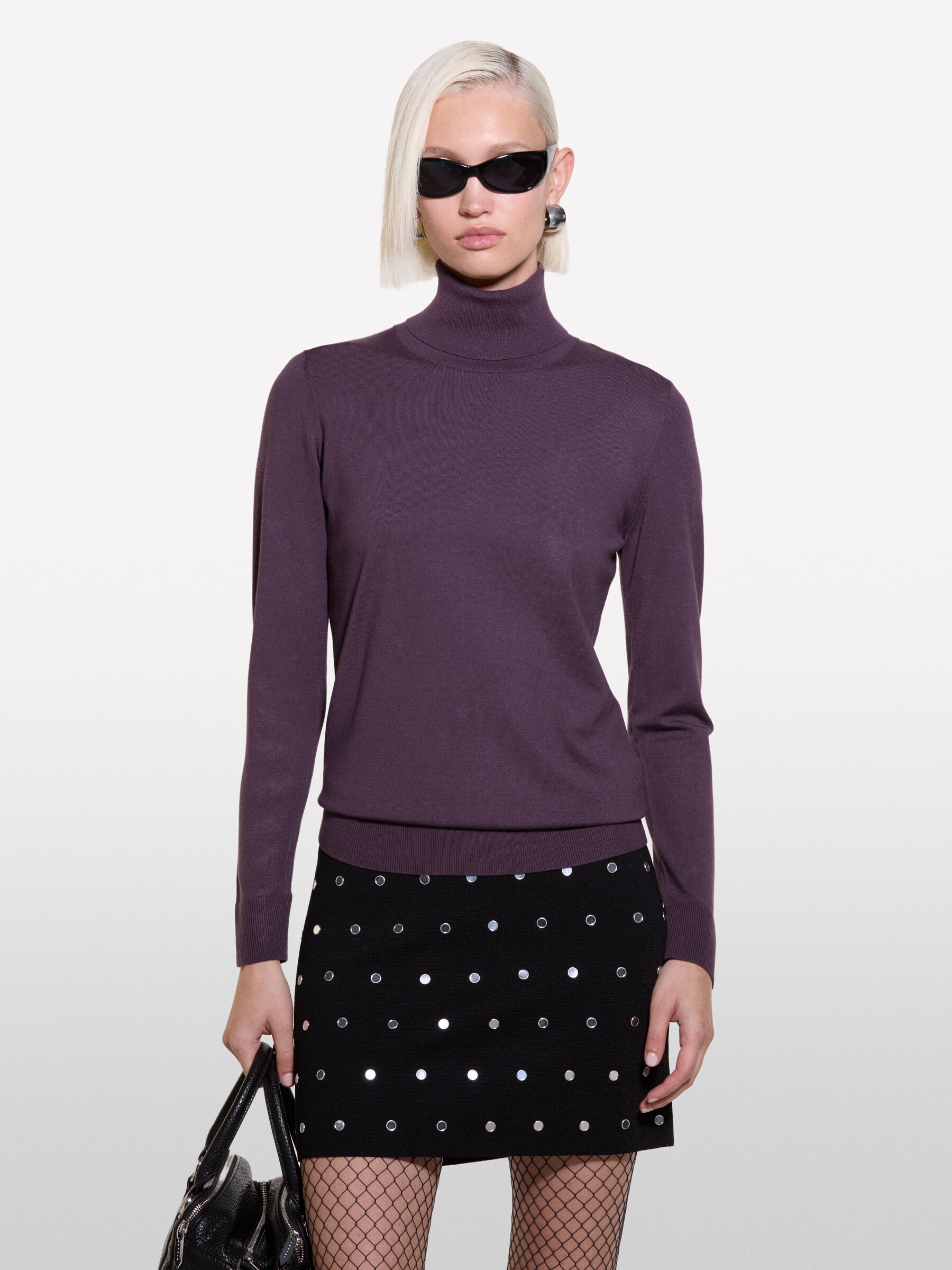 TURTLE NECK SWEATER Women image number null
