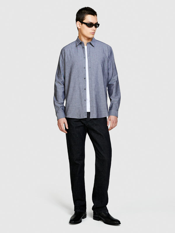 Oxford shirt Oxford shirt - men's slim fit shirts | Sisley
