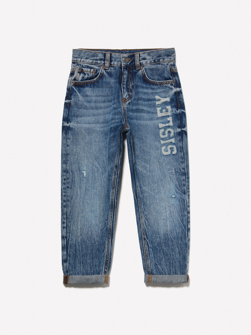 Jeans with logo Junior Boy image number null