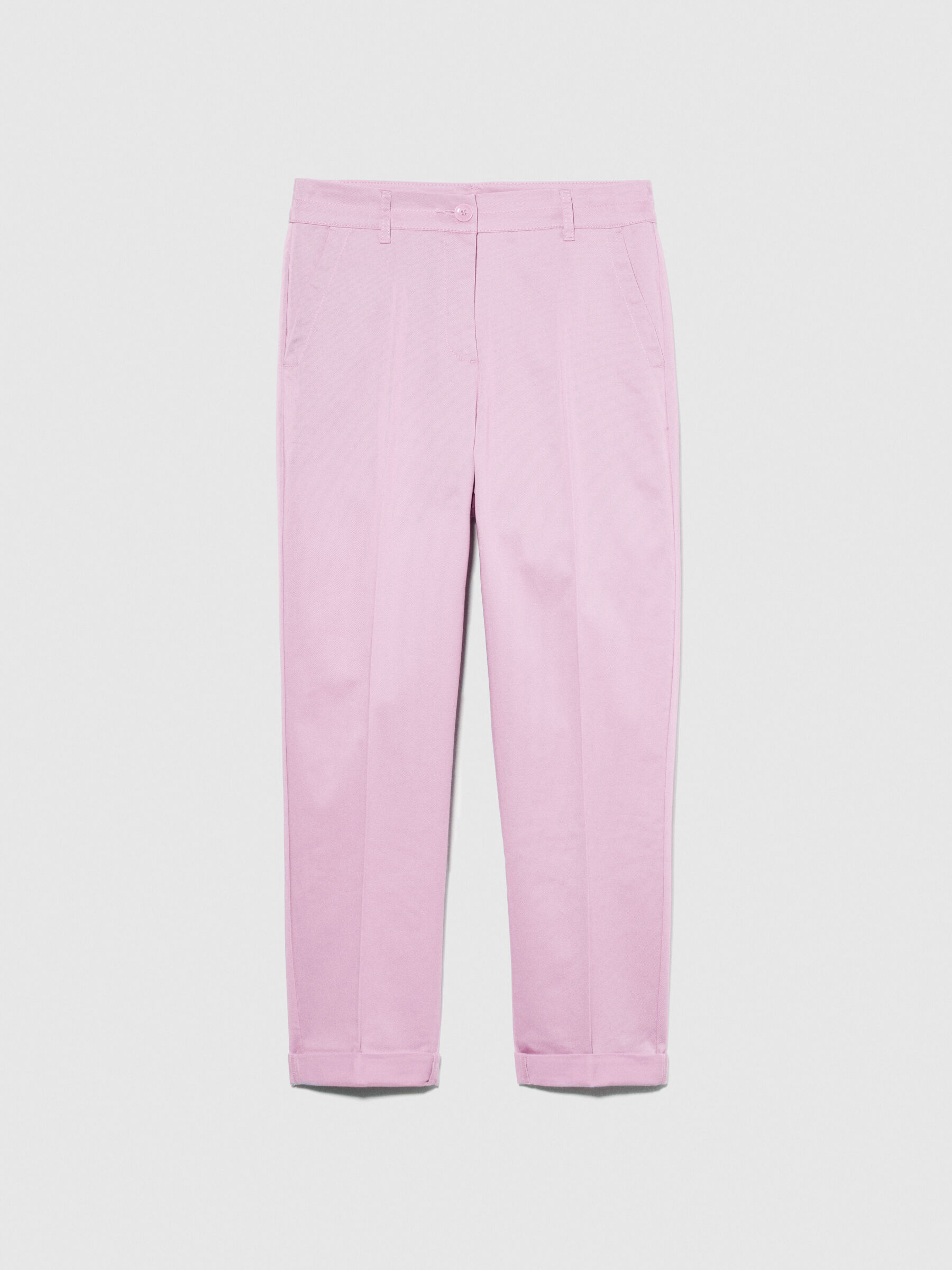 期間限定のお買い得商品 Soft trousers, Cigarette Pink Sisley - パンツ