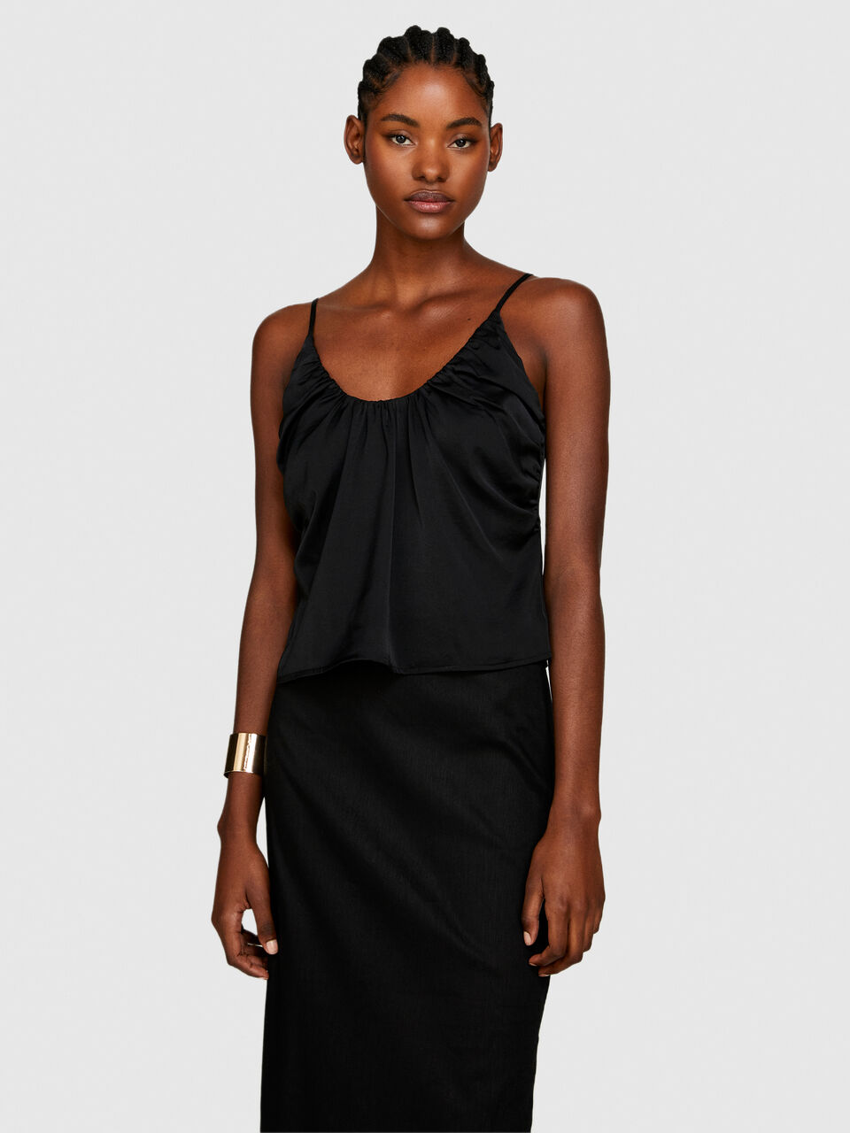 Top with curl Women image number null