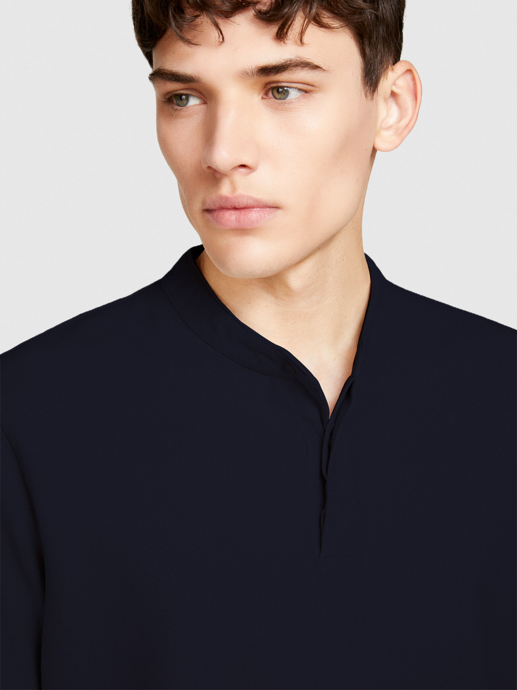 T-shirt in pique Men image number null