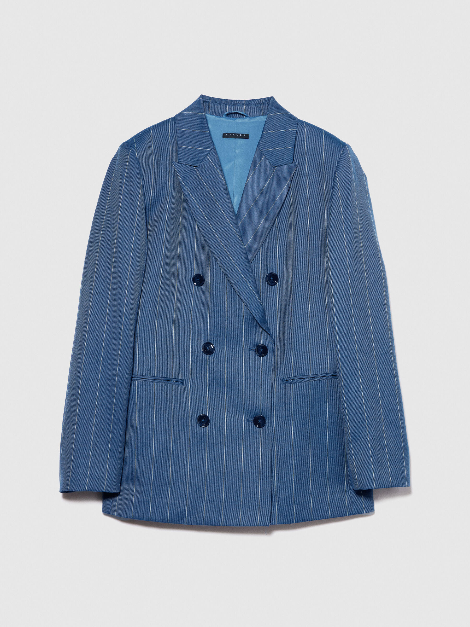 Striped blazer Blue Sisley