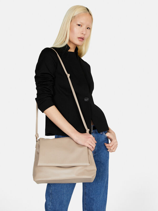 Sisley Crossbody Pochette Shoulder Womens Bag Messenger Unisex Black Purse  Pouch 