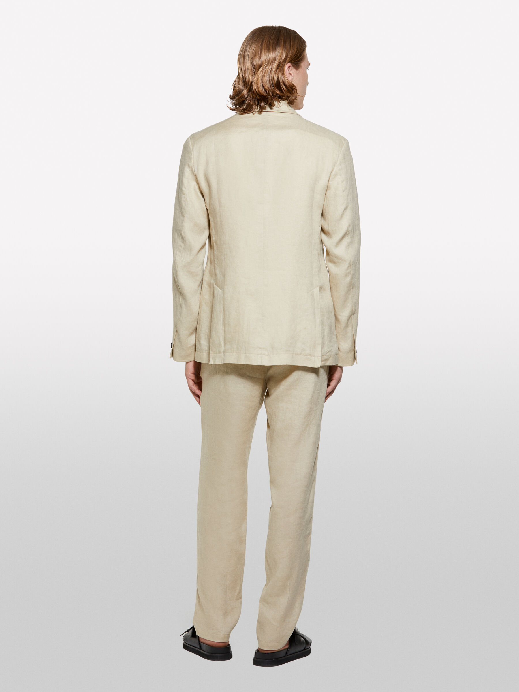 専用　Deuxieme Classe PROTAGONISTA LINEN Blazer in pure linen - Beige | Benetton