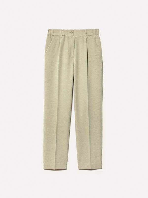 Military green joggers - women's joggers | Sisley