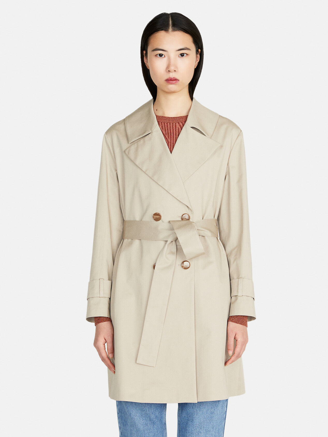 Women s Trench Coats Rain Coats Sisley