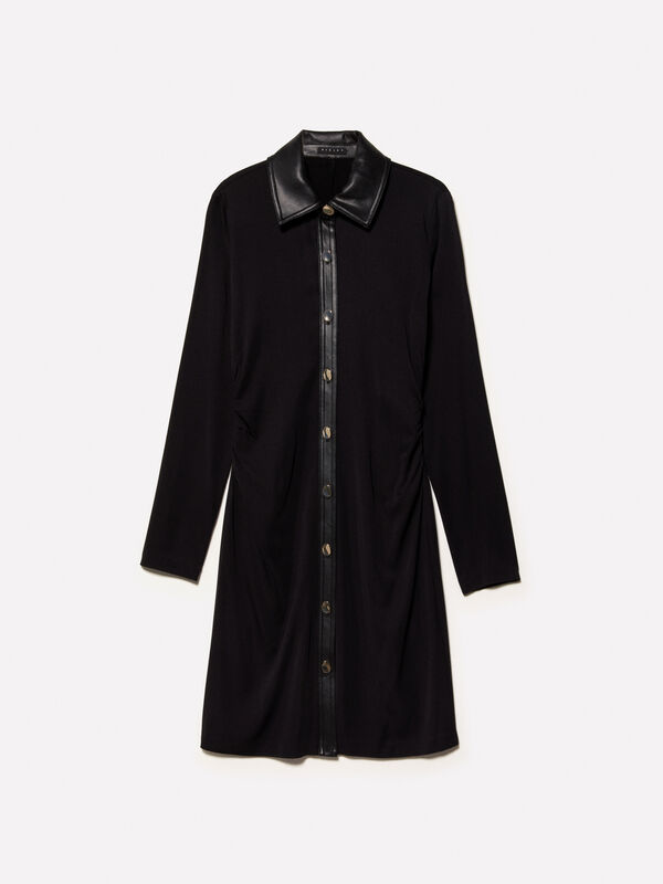 Short shirt dress - women's short dresses | Sisley