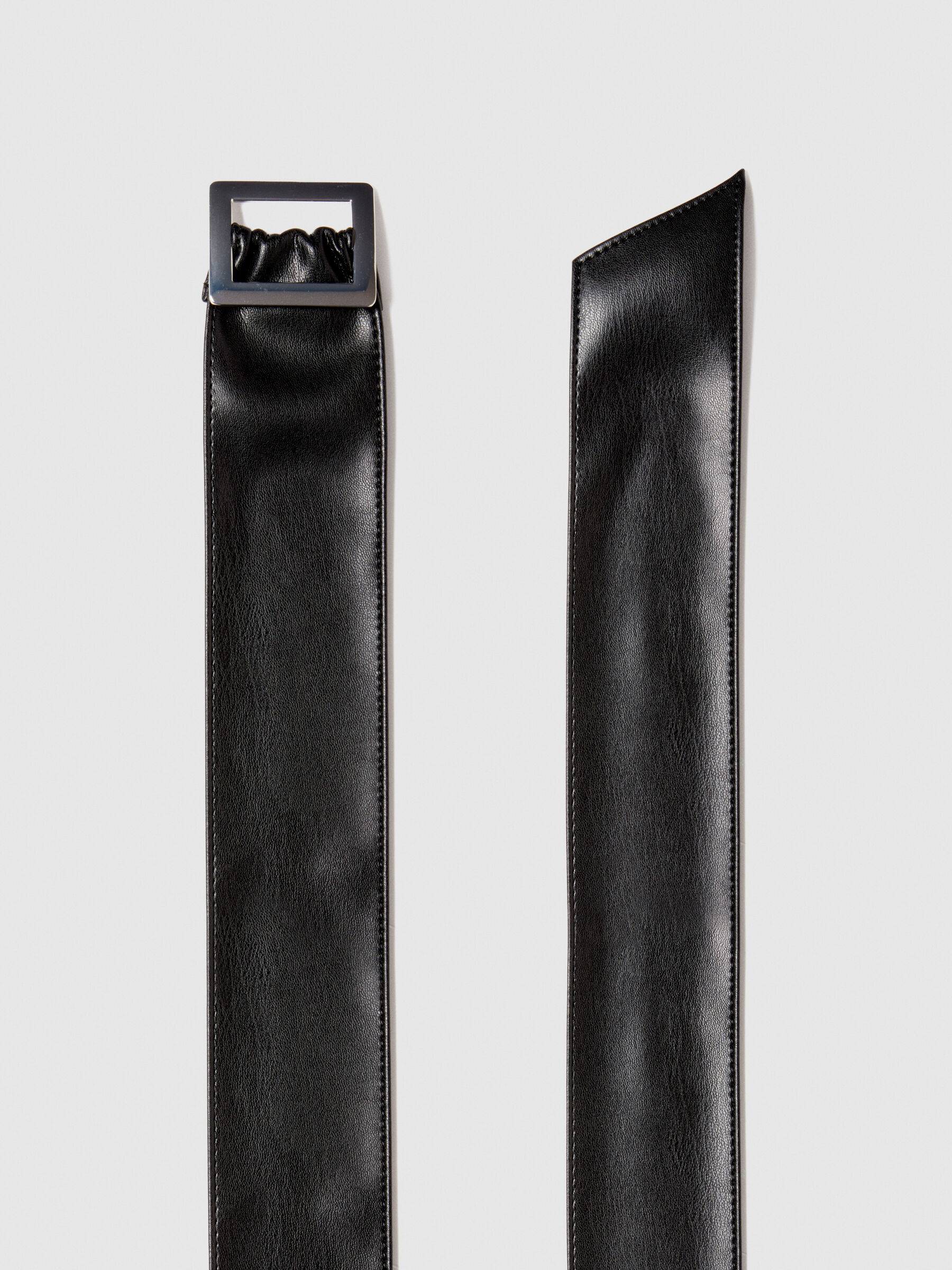 Sash with buckle, Black - Sisley Sash with buckle, Black - Sisley