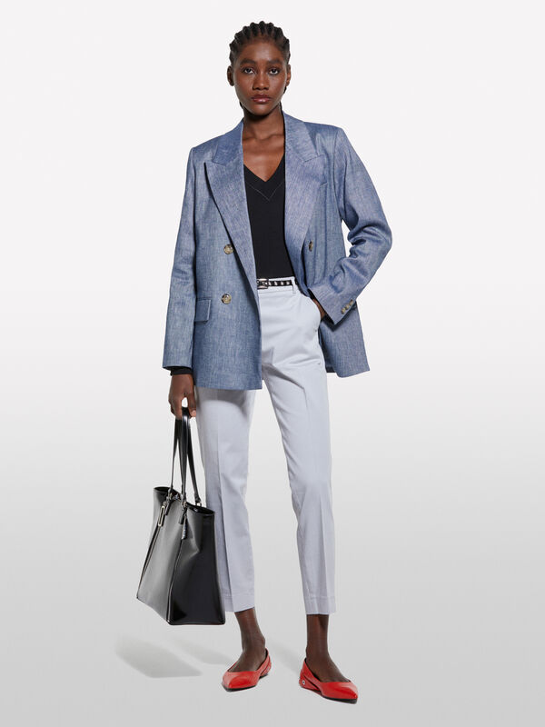 Light gray chinos Light gray chinos - women's chino trousers | Sisley